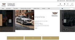 Desktop Screenshot of cadillacofmahwah.com